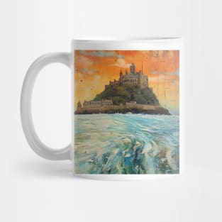 St Michael’s Mount from Penzance at sunrise Mug